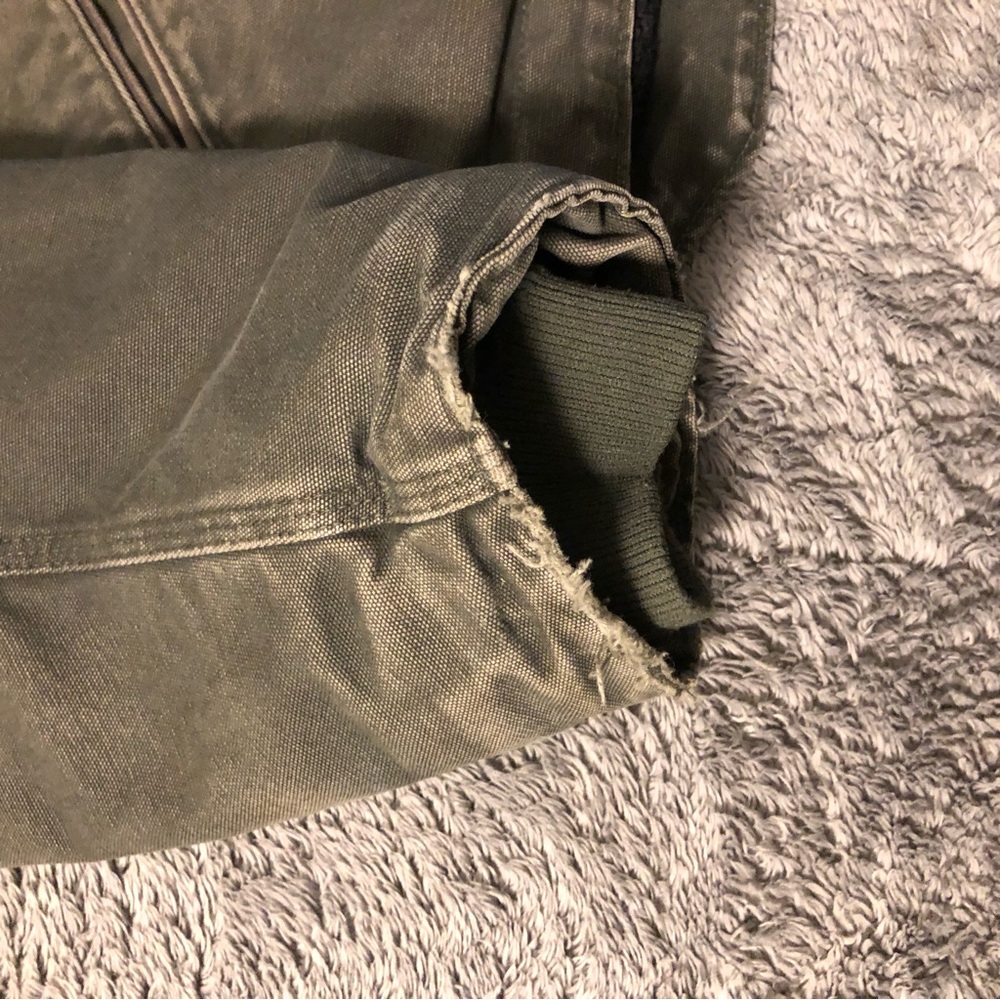 Carhartt Jacket Green Hooded Jacket View 6